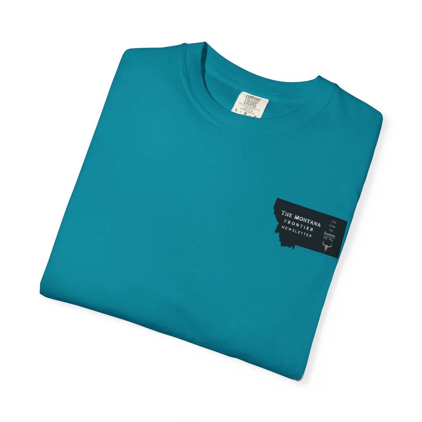 Montana Frontier Newsletter Logo Unisex Tee
