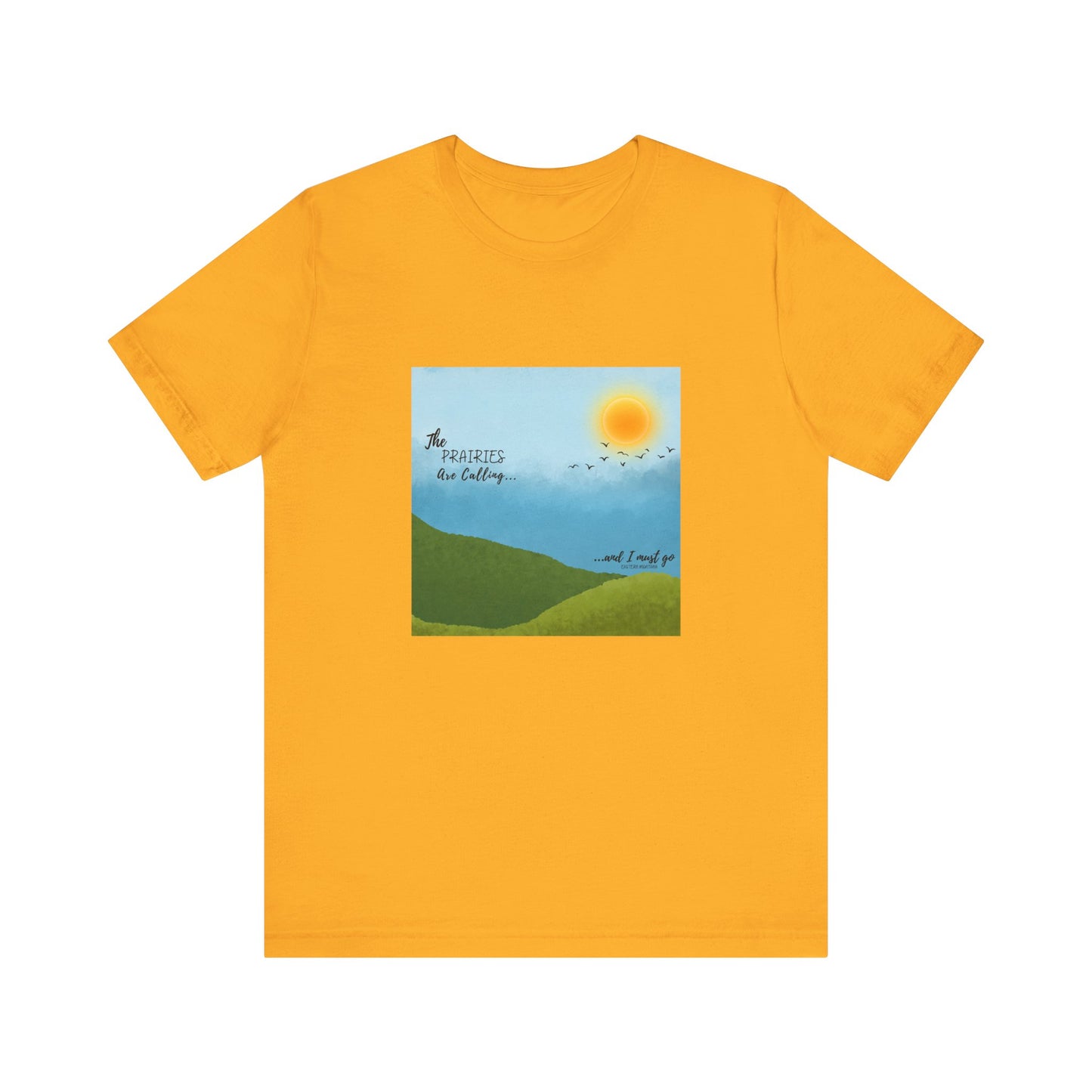 The Prairies Are Calling Eastern Montana Unisex Tee graphic tee