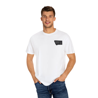 Montana Frontier Newsletter Logo Unisex Tee