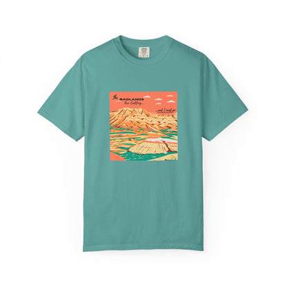 The Badlands are Calling Eastern Montana Unisex Tee graphic tee badlands