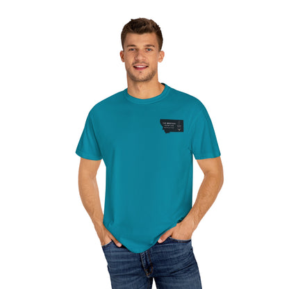 Montana Frontier Newsletter Logo Unisex Tee